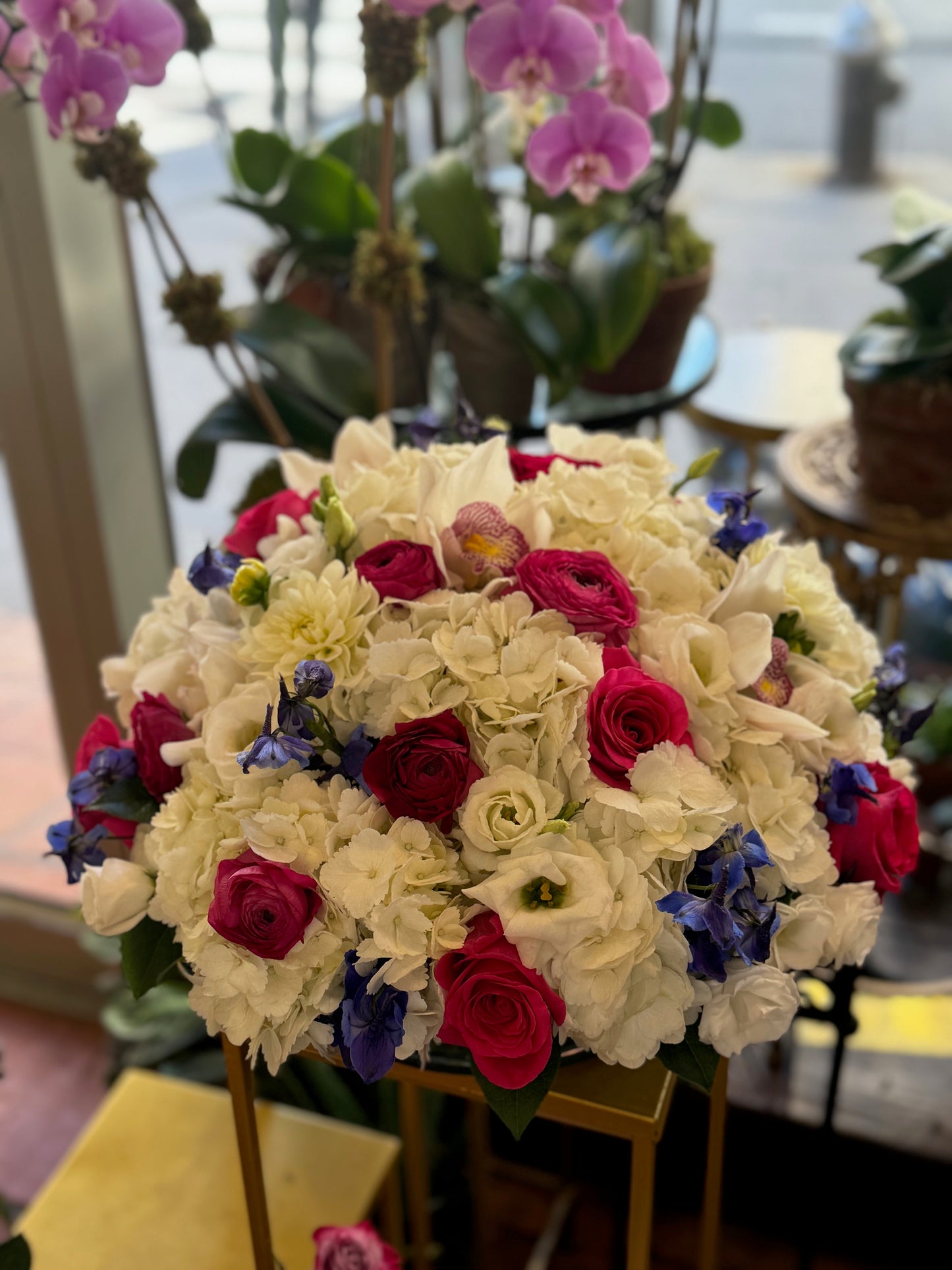 
                  
                    Lush White Hydrangeas 
                  
                