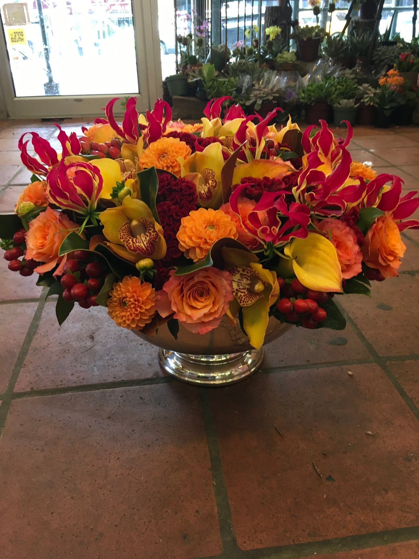 
                  
                    Red Berry Flower Arrangement
                  
                